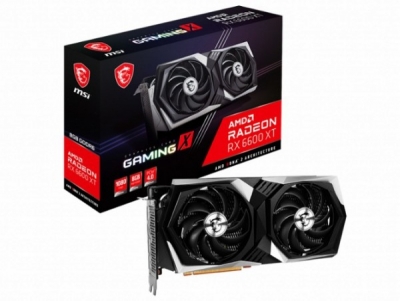 Компания MSI запускает видеокарту Radeon RX 6600 XT Gaming X с кулером Twin Frozr 8